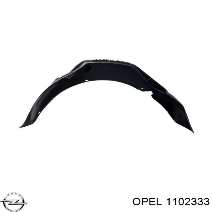 Купити 1102333 Opel Підкрилок передній правий