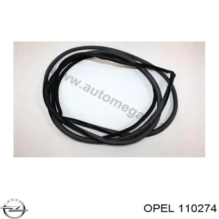Купити Ущільнювач лобового скла Opel Kadett E 39, 49