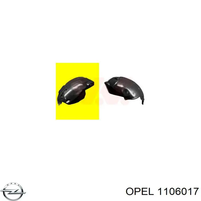 Підкрилок переднього крила, лівий передній Florimex 211460A ціна, від 12.59 USD