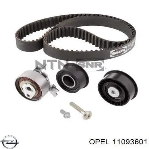 Комплект ГРМ Opel 11093601 ціна, від 60.11 USD