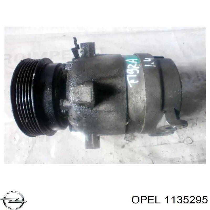 Компресор системи кондиціювання Opel 1135295 ціна, від 121.50 USD