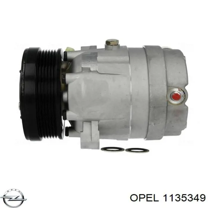 1135349 Opel компресор кондиціонера