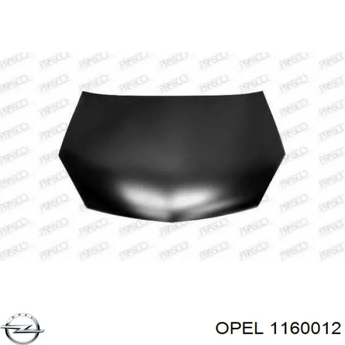 Капот двигателя на Opel Signum 
