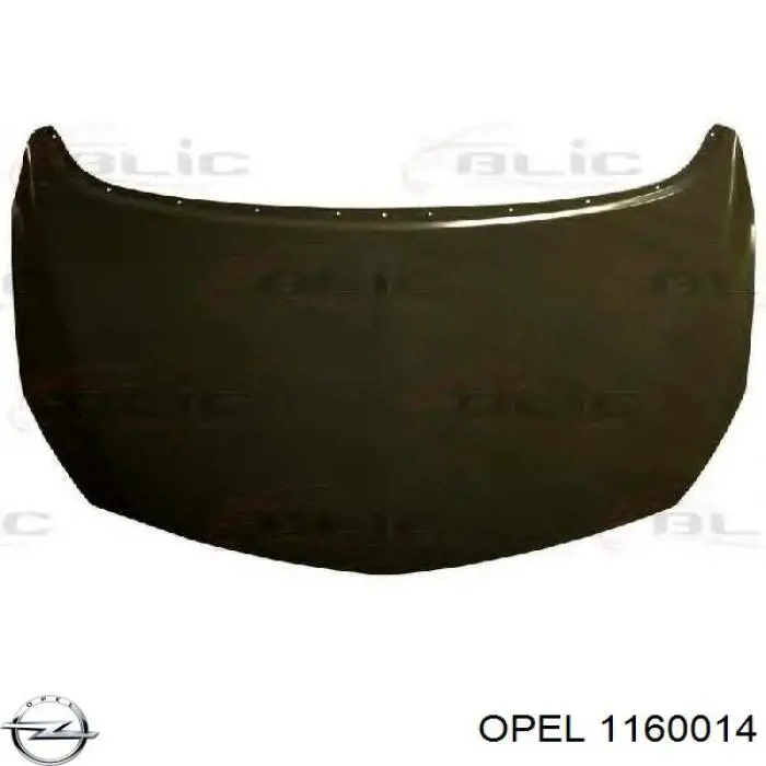 Купити 1160014 Opel Капот