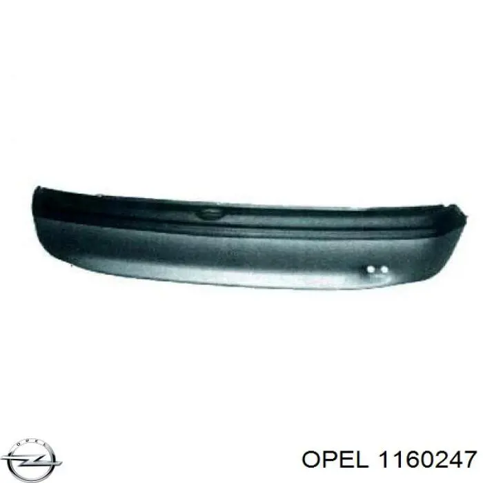 Капот 1160218 Opel