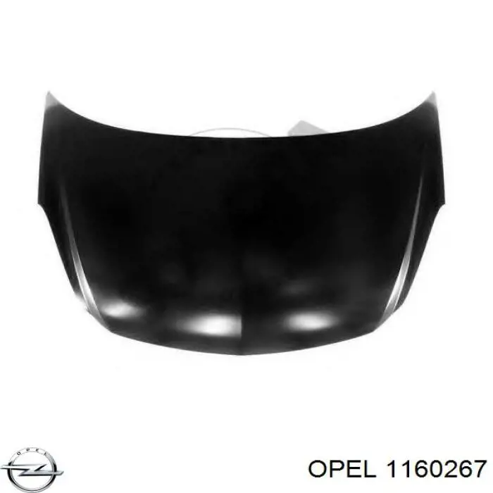 Купити 1160267 Opel Капот