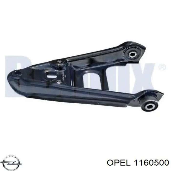 Завіс капота, правий Opel 1160500 ціна, від 12.94 USD