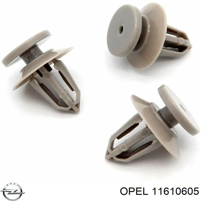 Пістон (кліп) кріплення обшивки дверей Opel 11610605 ціна, від 0.31 USD