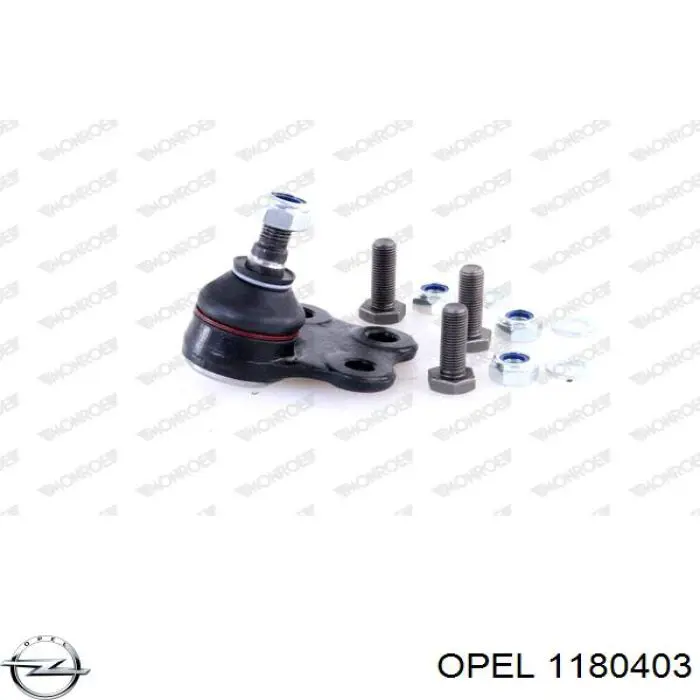 Амортизатор капота газовий Opel 1180403 ціна, від 11.64 USD