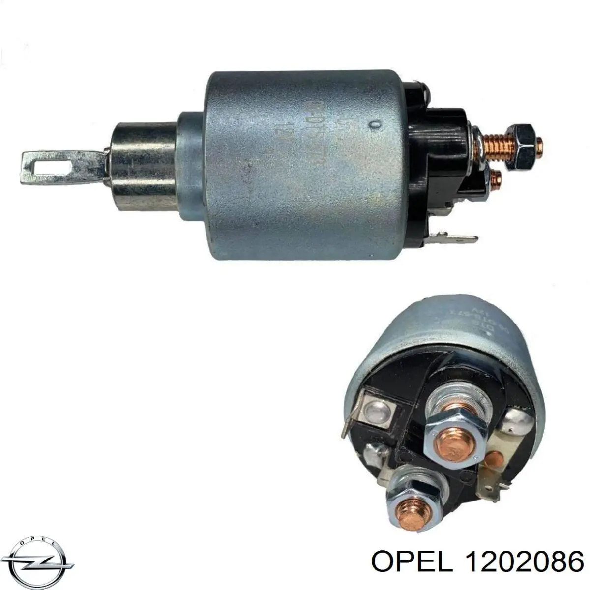 Втягуюче реле стартера 1202086 Opel