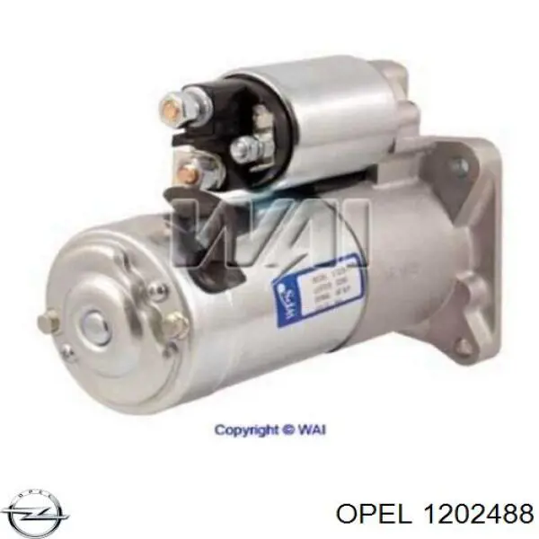 Стартер Opel 1202488 ціна, від 56.24 USD