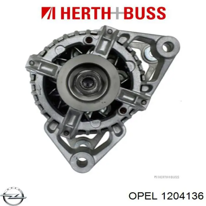 Генератор Opel 1204136 ціна, від 81.66 USD