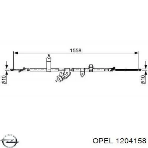 Генератор Opel 1204158 ціна, від 145.48 USD