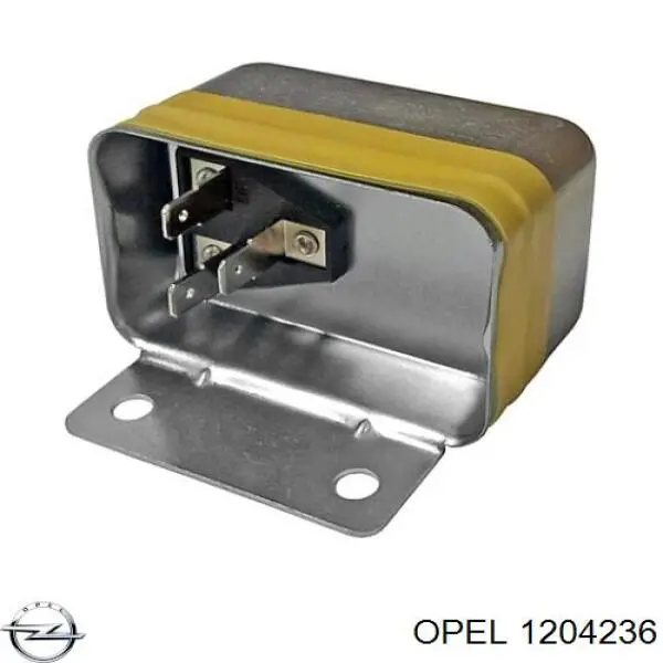 1204236 Opel реле-регулятор генератора, (реле зарядки)
