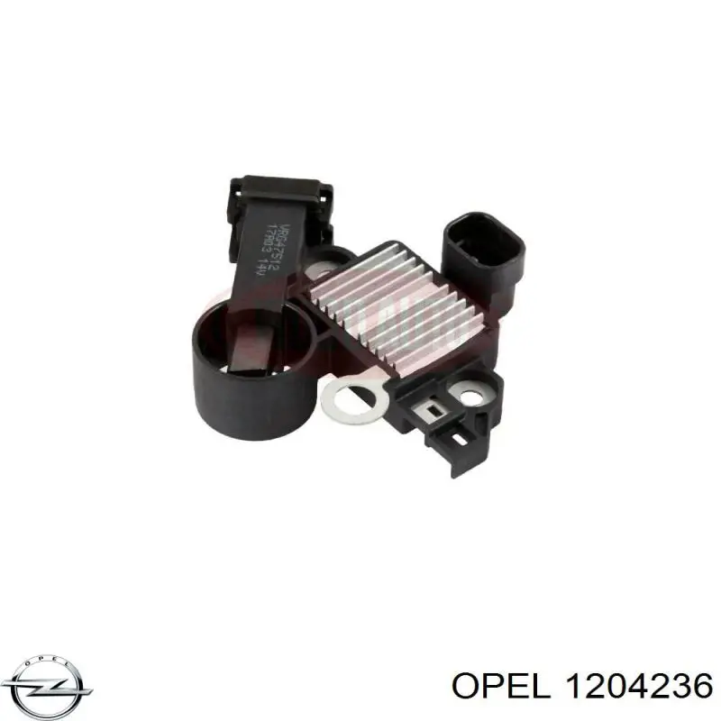 Реле регулятор генератора Opel 1204236