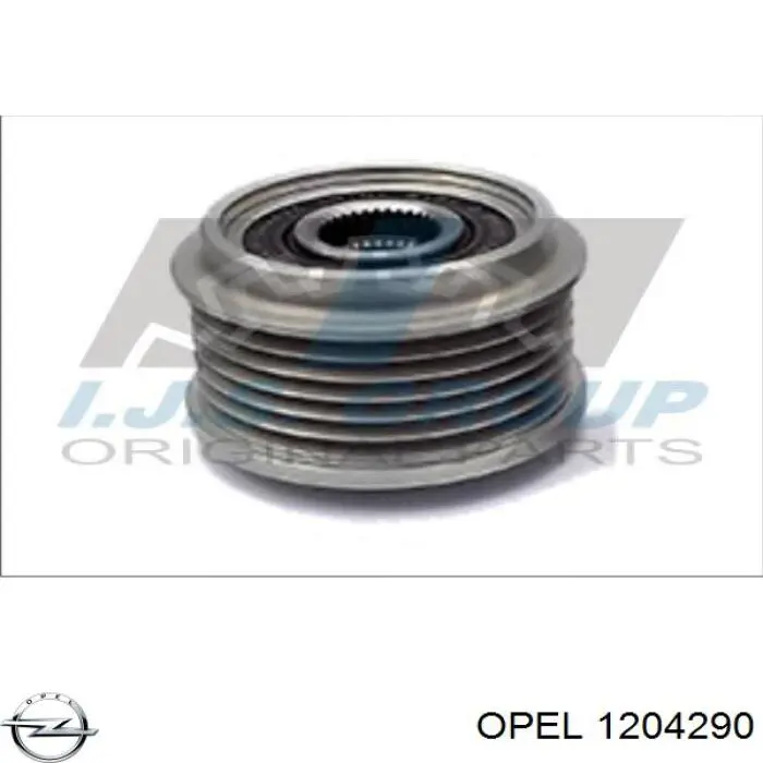 Інерційний шків Opel 1204290 ціна, від 36.25 USD