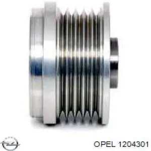 Шків генератора 1204301 Opel