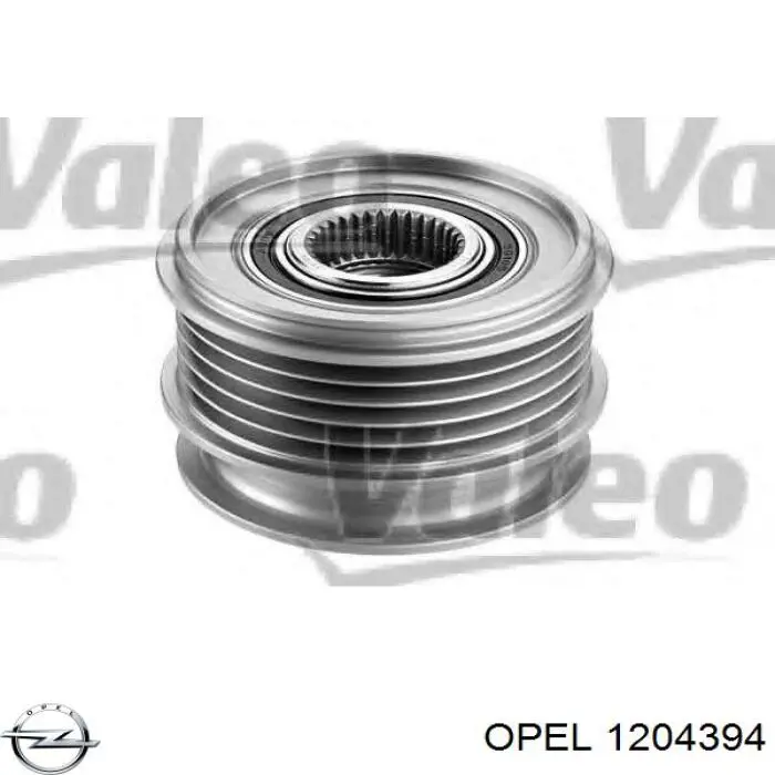 Інерційний шків Opel 1204394 ціна, від 7.39 USD