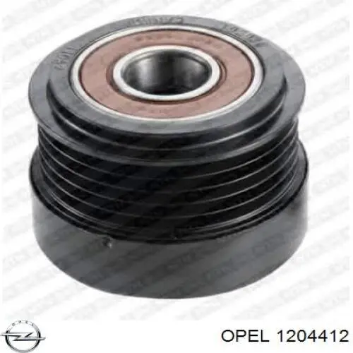 Інерційний шків Opel 1204412 ціна, від 27.06 USD