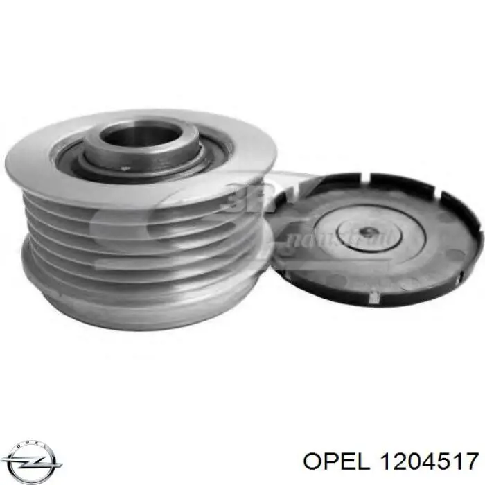 Інерційний шків Opel 1204517 ціна, від 26.27 USD