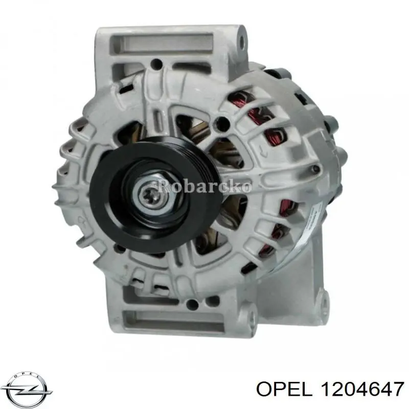 1204647 Opel генератор