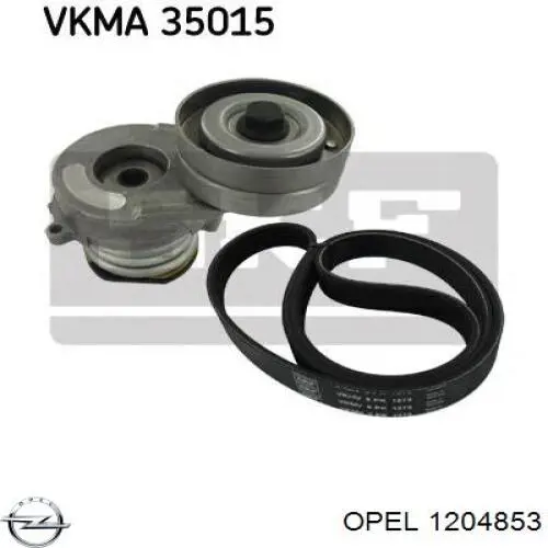 Натягувач приводного ременя Opel 1204853 ціна, від 66.74 USD
