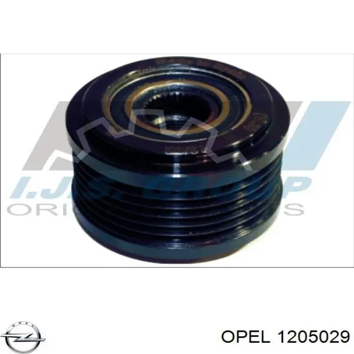 Інерційний шків Opel 1205029 ціна, від 28.56 USD