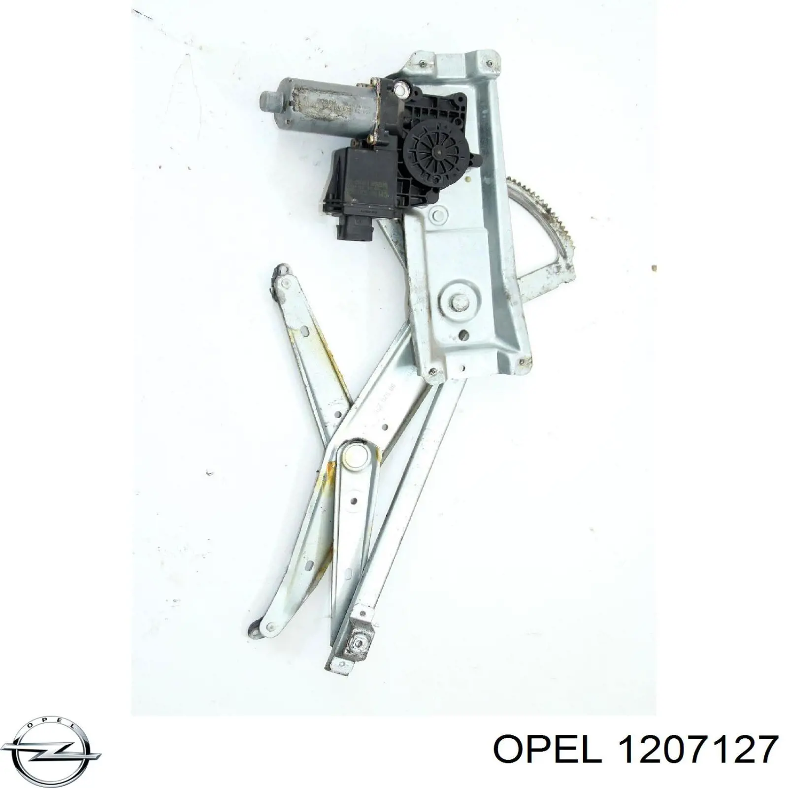 Купити 1207127 Opel Двигун склопідіймача двері передньої, правої