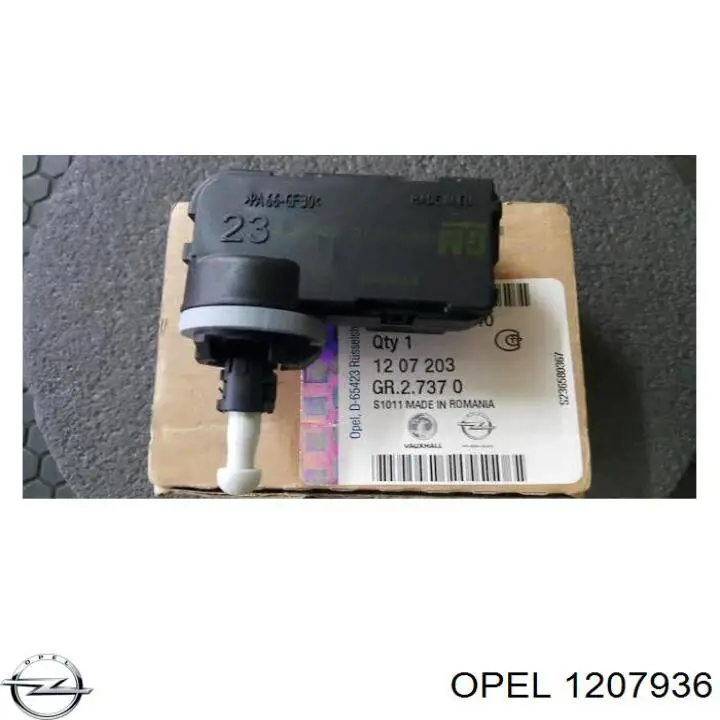 Купити 1207936 Opel Регулятор висоти фари