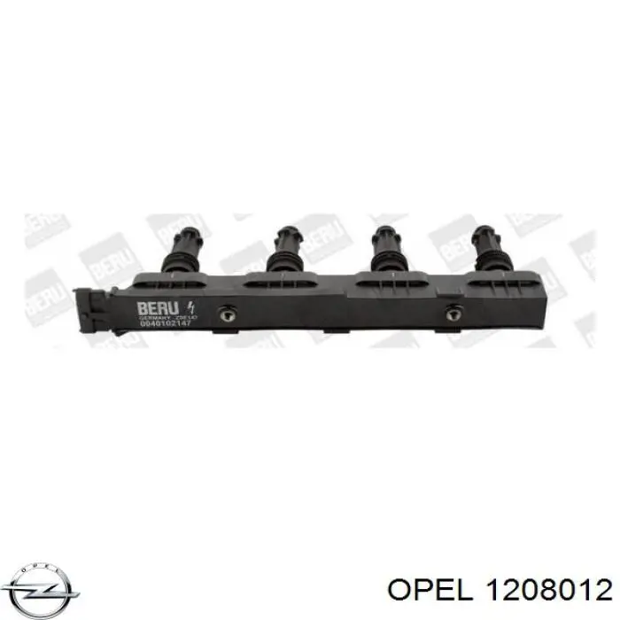 Котушка запалювання Opel 1208012 ціна, від 37.81 USD