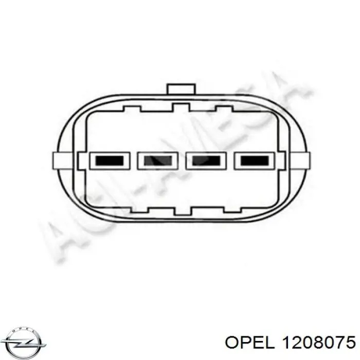 Котушка запалювання Opel 1208075 ціна, від 47.86 USD