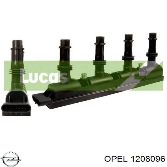 Купити 1208096 Opel Котушка запалювання