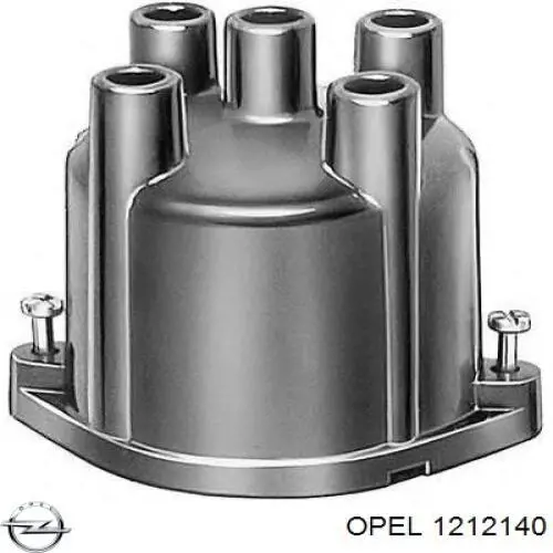 1212140 Opel Кришка розподільника запалювання / трамблера