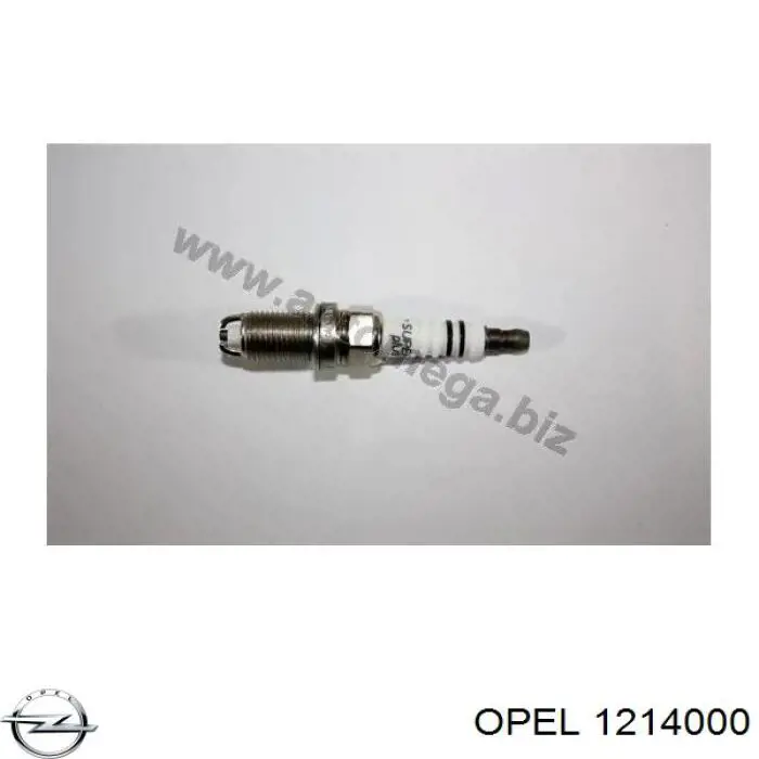 Свічки запалювання 1214000 Opel