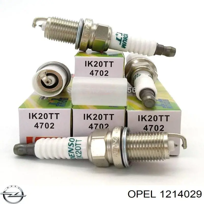 Свічки запалювання 1214029 Opel