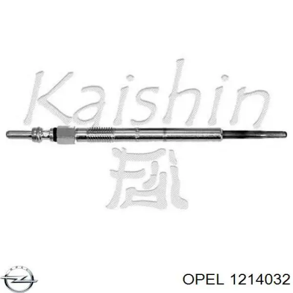 Свічка накалу 1214032 Opel