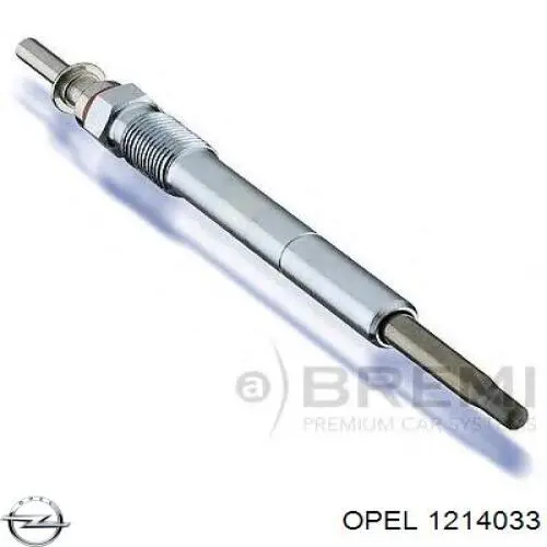 Свічка накалу 1214033 Opel