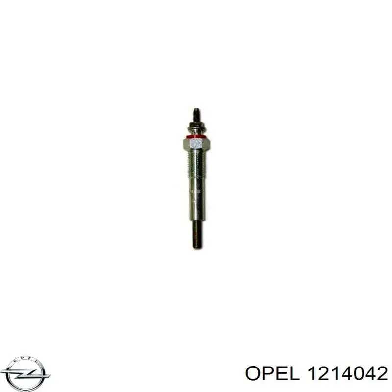 Свіча накалу Opel 1214042 ціна, від 6.46 USD