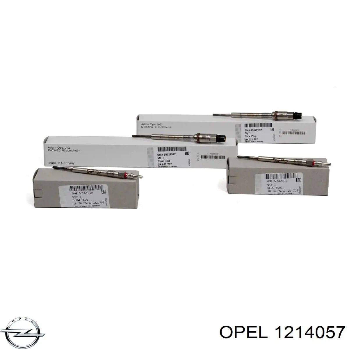 1214057 Opel Свічки розжарювання