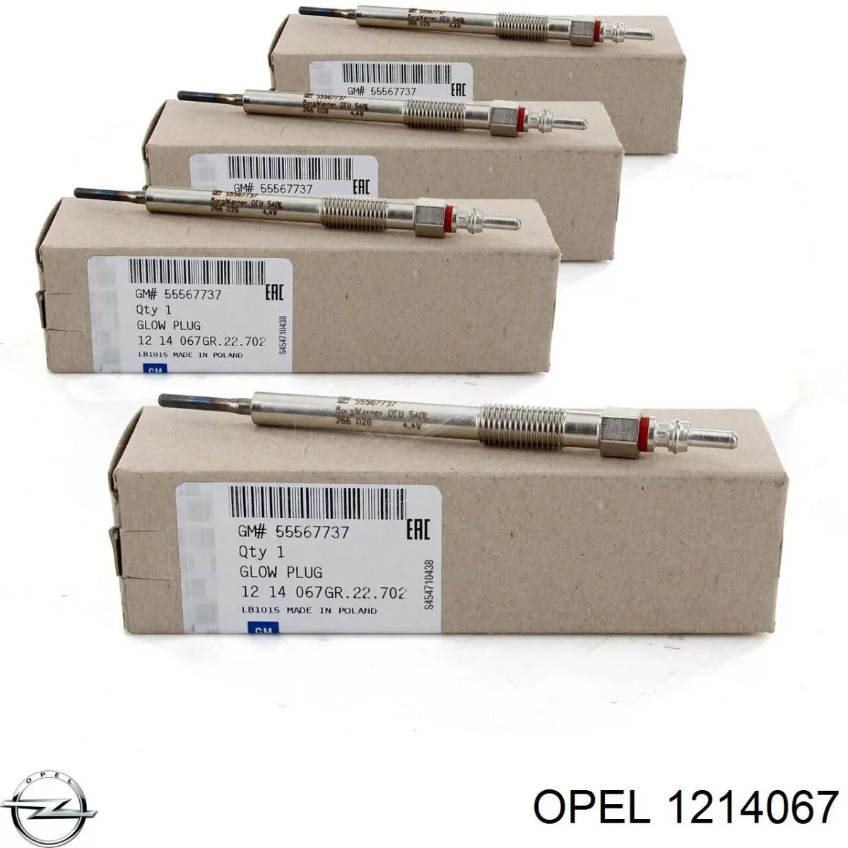 Купити 1214067 Opel Свічка накалу