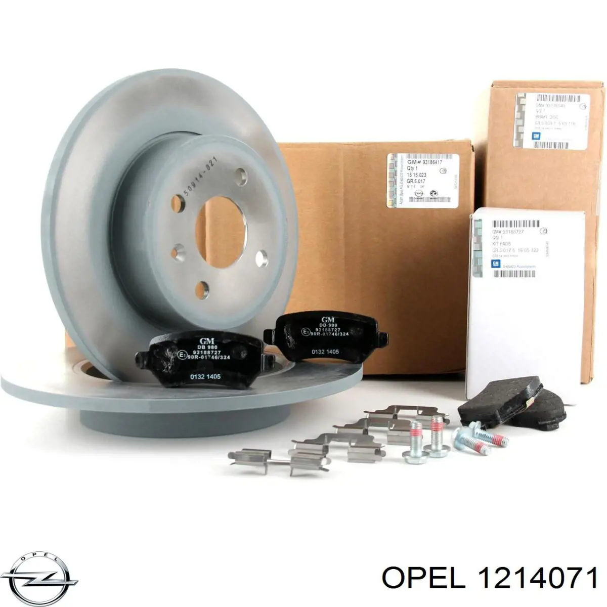 Свічка накалу 1214071 Opel