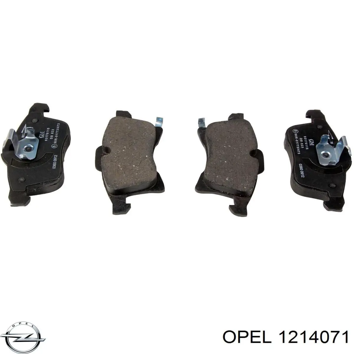 1214071 Opel Свічки розжарювання