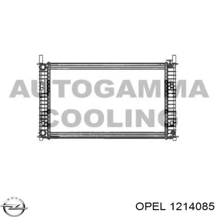 Свіча накалу Opel 1214085 ціна, від 6.16 USD