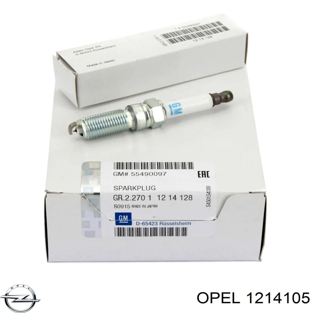Свічки автомобільні Opel 1214105 ціна, від 15.10 USD