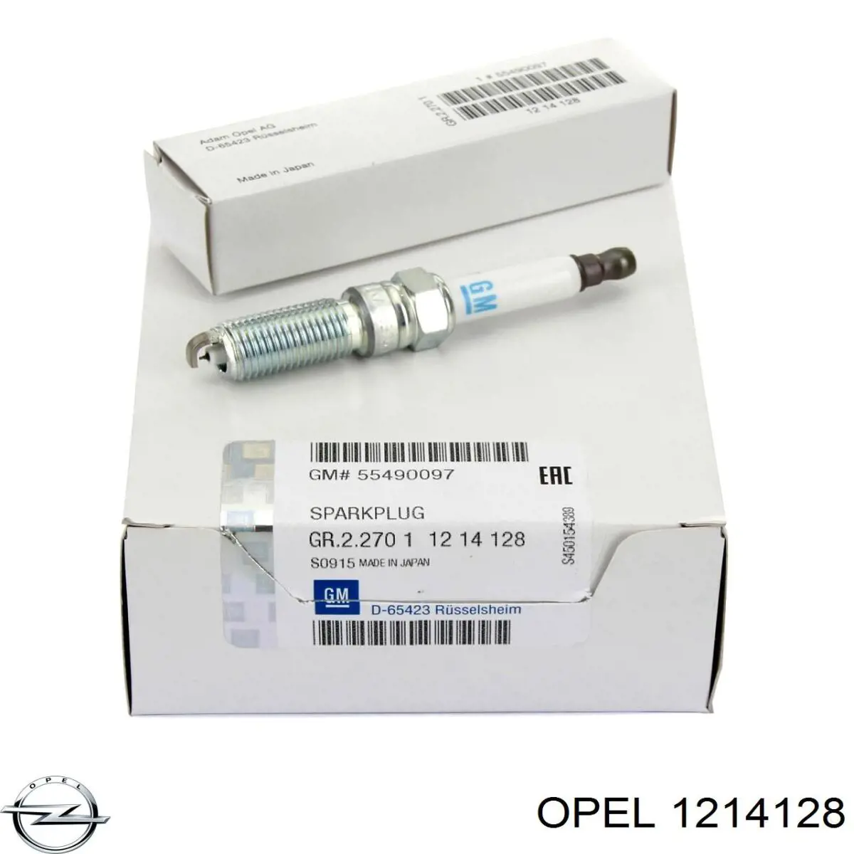 1214128 Opel Свіча запалювання