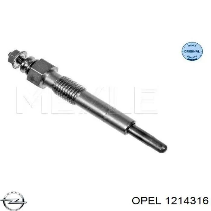 Свіча накалу Opel 1214316 ціна, від 7.14 USD