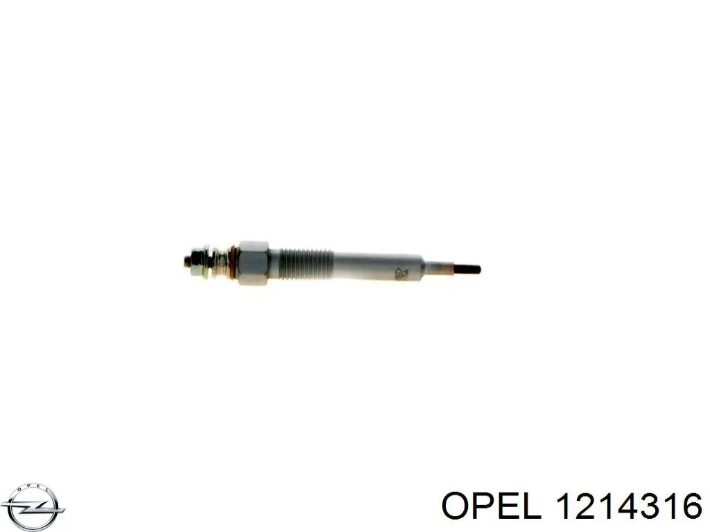 Свічка накалу 1214316 Opel