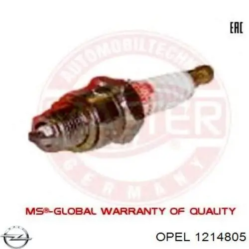 Свічки запалювання 1214805 Opel