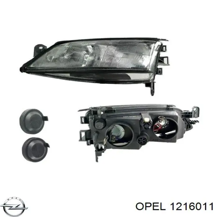 1216011 Opel Фара дальнього світла в зборі