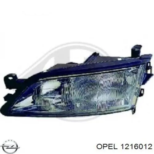 Фара правая Opel 1216012 ціна, від 22.39 USD